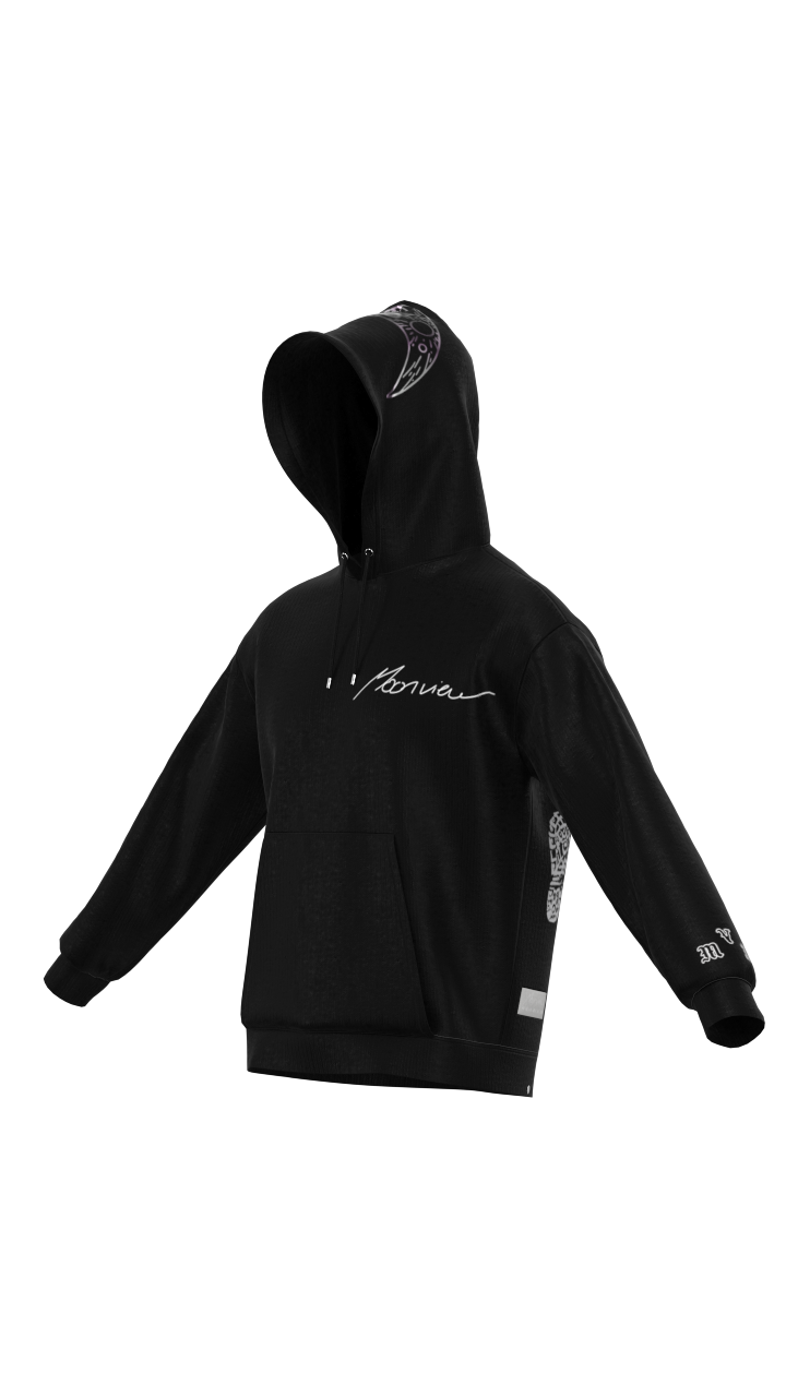 HOODIE NOIR